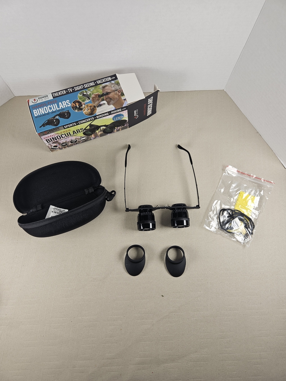 Hands-Free Binoculars - Black - Picture 7 of 7